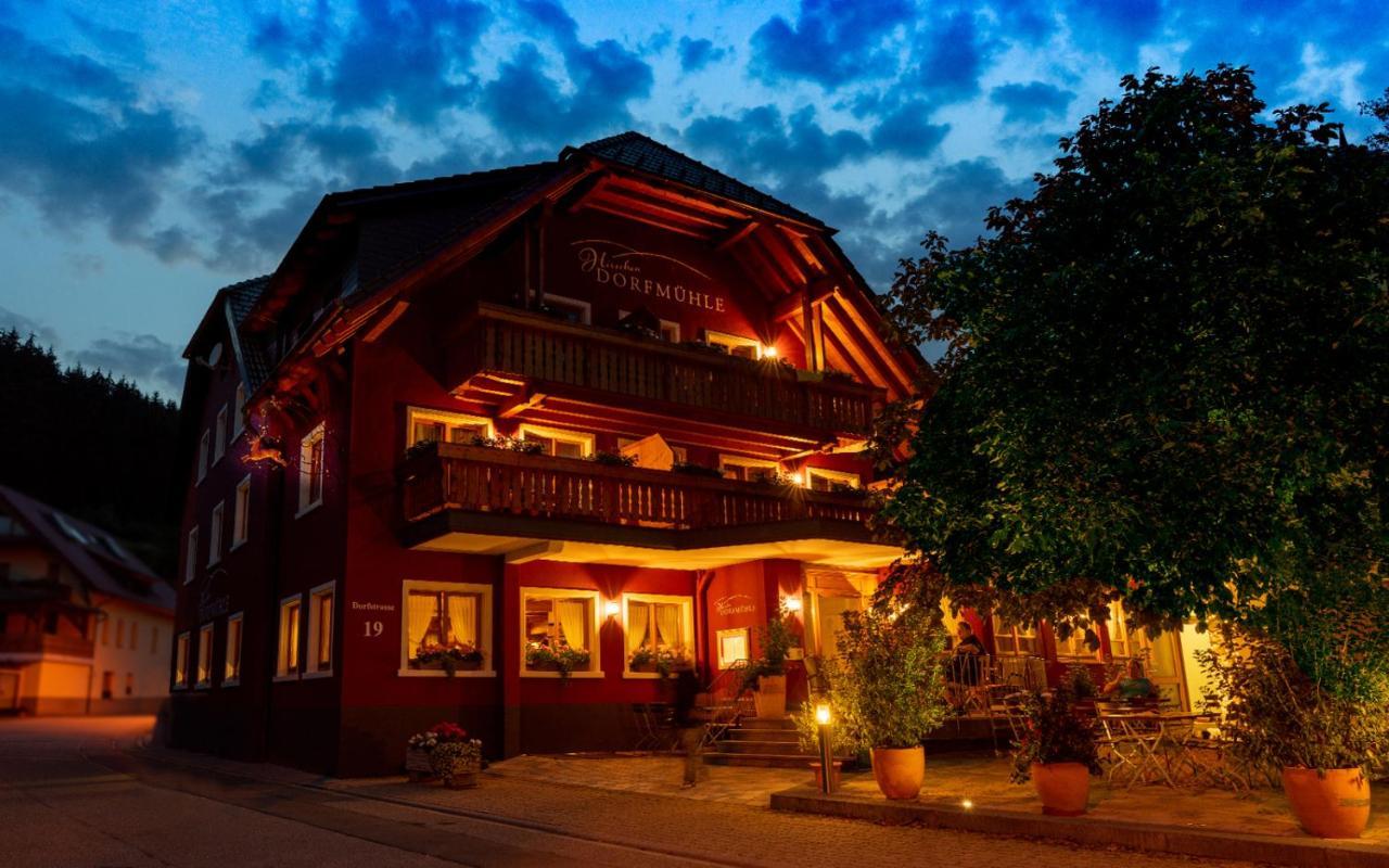 Отель Hirschen-Dorfmuehle Biederbach Экстерьер фото