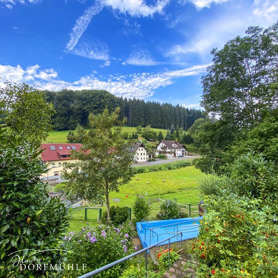 Отель Hirschen-Dorfmuehle Biederbach Экстерьер фото